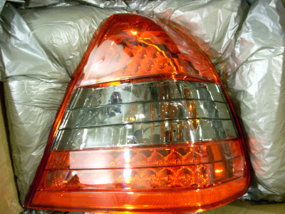 Mercedes C-class W202 (93-99) фонари задние светодиодные красно-тонированные