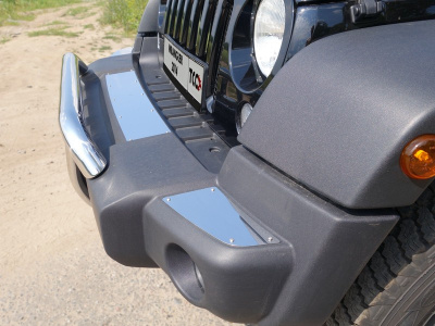 Jeep Wrangler (14–) Защита передняя (кенгурин) 60,3 мм (Wrangler 3D (3,6))